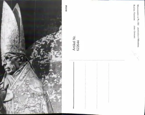 622644,Foto Ak Basilica Vaticano Vatikan Monumento a Pio XII Papst Religion