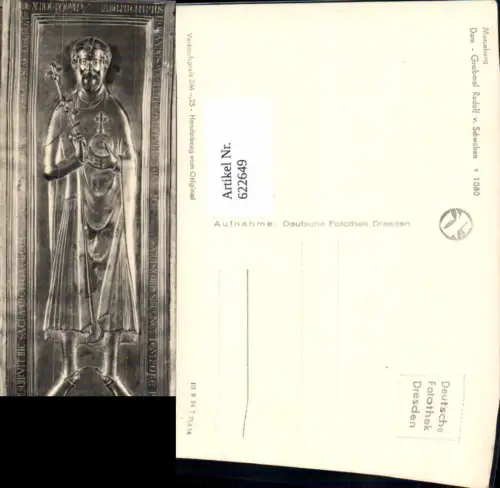 622649,Merseburg Dom Grabmal Rudolf v. Schwaben Religion
