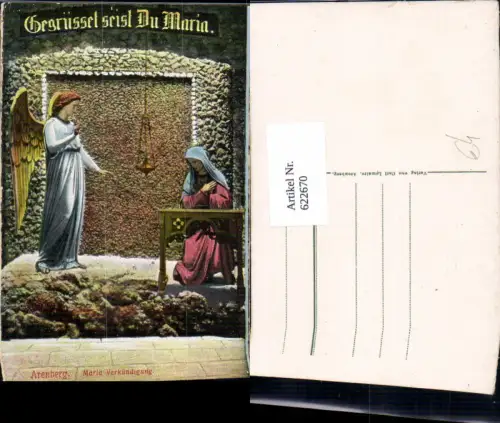 622670,Arenberg Maria Verkündigung Engel Maria Religion