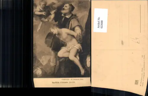622688,Künstler Ak Allori Sacrificio d Abramo Engel Religion