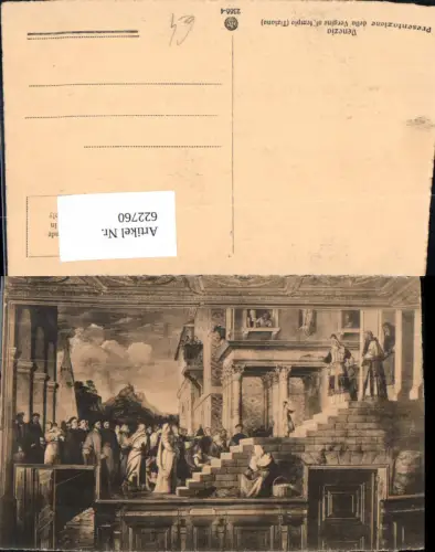 622760,Künstler Ak Tiziano Presentazione della Vergine al tempio Religion