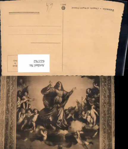 622762,Künstler Ak Tiziano L Assunta ed Angioli Religion