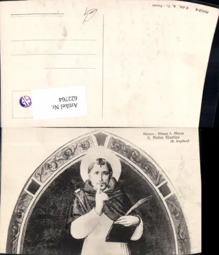 622764,Künstler Ak B. Angelico S. Pietro Martire Heiliger Religion