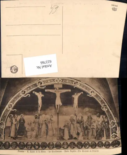 622766,Künstler Ak Beato Angelico la Crocifissione Kreuzigung Religion