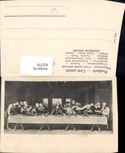 622779,Künstler Ak Das Letzte Abendmahl Religion