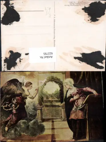 622795,Künstler Ak Jacopo Tintoretto Verkündigung Mariae Religion