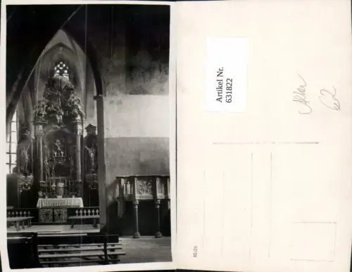 631822,Foto Ak Kirche Altar Religion