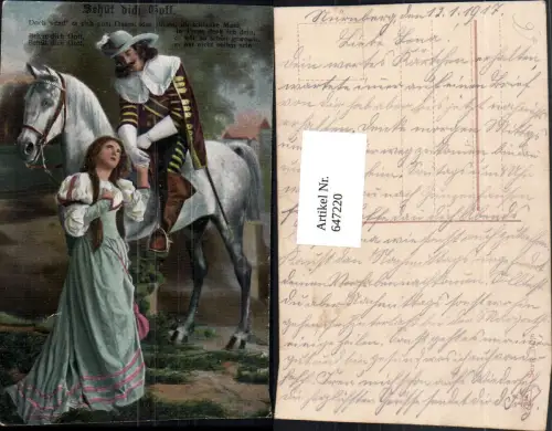 647220,Behüt dich Gott Trompeter v. Säckingen Religion