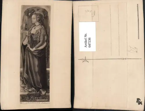 647236,Künstler Ak Crivelli S. M. Maddalena Heilige Religion