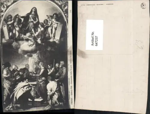 647237,Künstler Ak Andrea del Sarto Assunzione della Vergine Religion