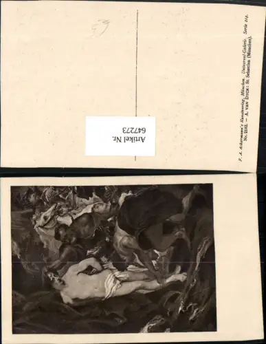 647273,Künstler Ak A. Van Dyck St Sebastian Heiliger Religion