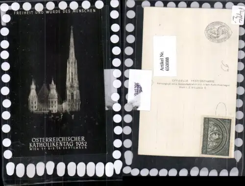 650088,Österreichischer Katholikentag 1952 Wien Stephansdom