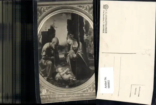 666955,Künstler Ak G. Borghese Adorazione Credi Religion