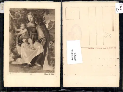 666966,Künstler Ak Luini Certosa di Pavia Religion