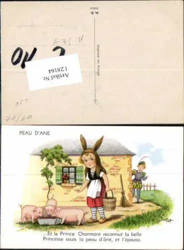 128164,Märchen Die Prinzessin in der Eselshaut Jim Patt Süsse Kinder Osterhase