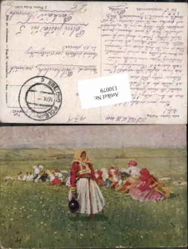 130079,Joza Uprka Plecky Trachten aus Tschechien Volkstracht Tracht