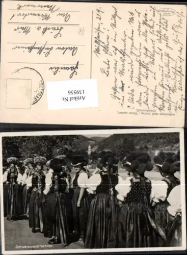 139556,Schwarzwald Schwarzwaldtrachten Trachten Tracht Freudenstadt