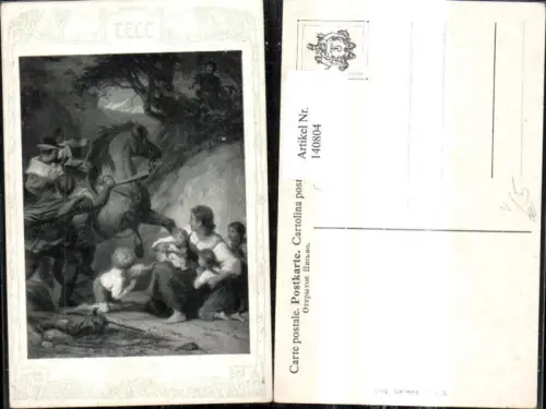 140804,Künstler Ak Tell Gesslers Tod Märchen Sagen pub Theo Stroefer 467/7