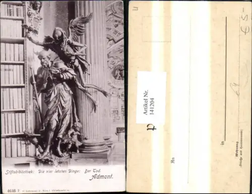 141204,Der Tod Stiftsbibliothek Admont Die vier Letzten Dinge Statue