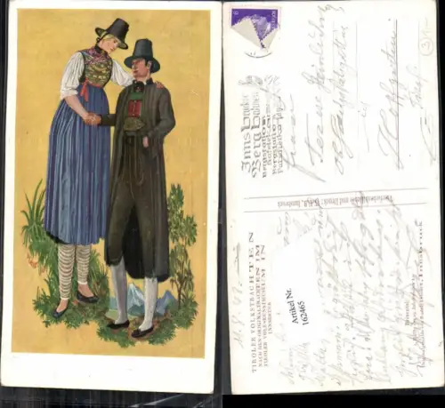 162465,Tiroler Volkstracht Trachten Tracht Brixental Brixen