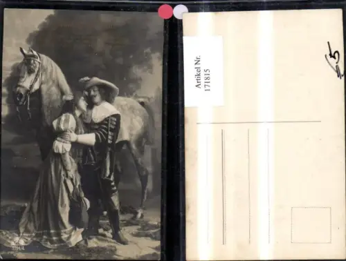 171815,Märchen Trompeter v. Säckingen Trompete Behüt dich Gott Foto Ak Schauspieler