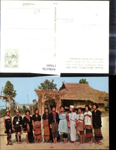174485,Volkstypen North Thailand Women Frauen Karian Eko Liso Yao