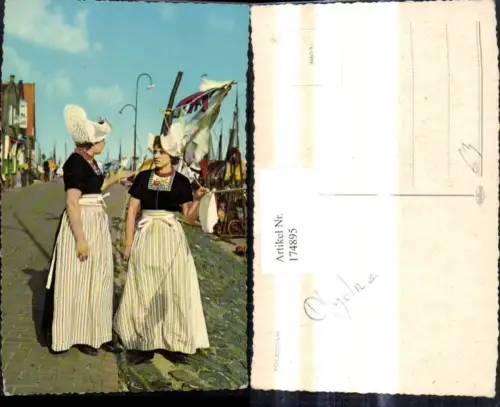 174895,Tracht Frauen Niederlande Volendam