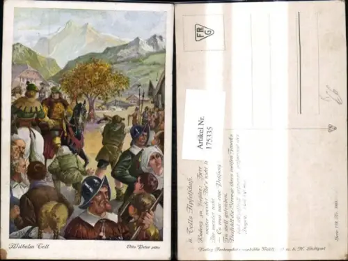 175335,Künstler Ak Otto Peter Wilhelm Tell Märchen Sagen