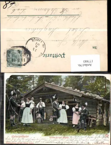 177883,Jagd Unterinnthaler Unterinnthal Kufstein Jäger Bauernhaus