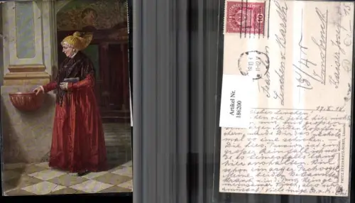 186200,Künstler AK Fritz Steinmetz-Noris Volkstrachten Tracht Trachten Linzerin