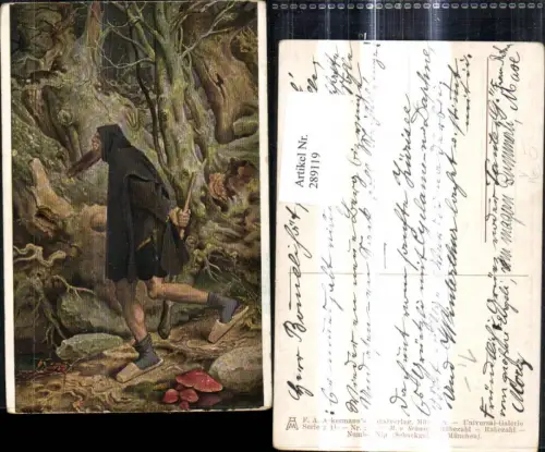 289119,Künstler Ak M. v. Schwind Rübezahl Märchen pub F. A. Ackermann 213b/2174b