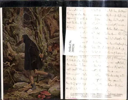 289236,Künstler Ak Moritz von Schwind Rübezahl Märchen pub F. A. Ackermann 213b/2174b