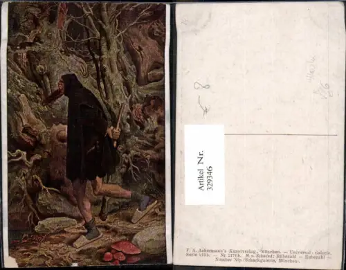 329346,Künstler Ak M. v. Schwind Rübezahl Märchen pub F. A. Ackermann 213b