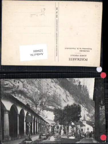 329484,Tod Salzburg Katakomben i. St Petersfriedhof Friedhof