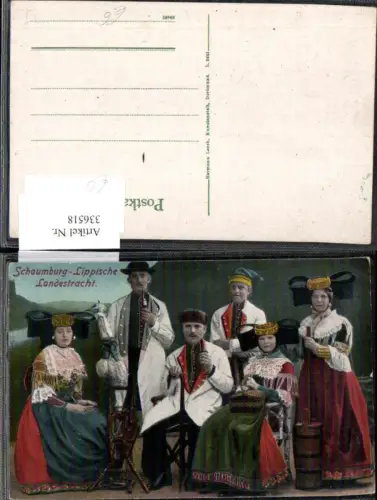 336518,Schaumburg Lippische Landestracht Tracht Butterfass Pfeife Rauchen