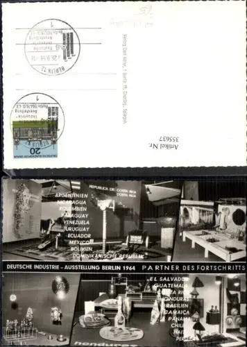 355637,Mehrbild Ak Deutsche Industrie Ausstellung Berlin 1964 Stempel