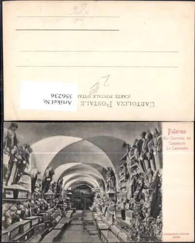 356236,Tod Palermo Ex-Concento die Cappucini Le Catacombe Särge Mumifizierte Körper Skelett