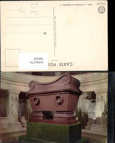 380202,Tod Sarg Paris Le Tombeau de Napoleon I Sarkophag Grabmal
