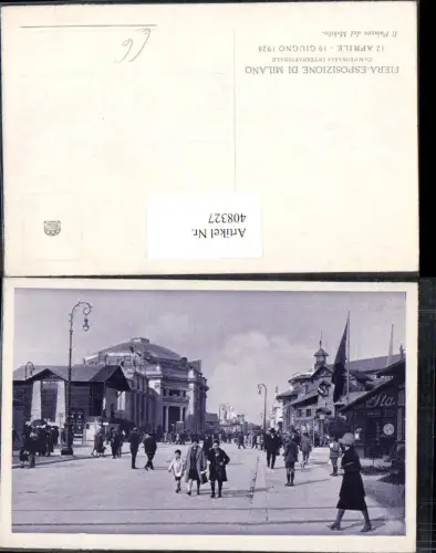 408327,Fiera-Esposizione di Milano Mailand Il Palazzo del Mobilio 1928 Campionaria Internazionale Ausstellung