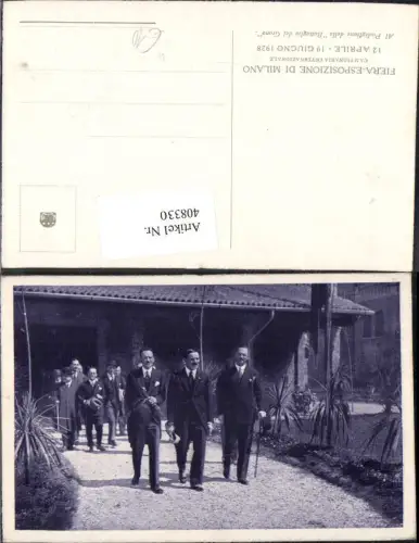 408330,Fiera-Esposizione di Milano Mailand Al Padiglione della Battaglia del Grano 1928 Campionaria Internazionale