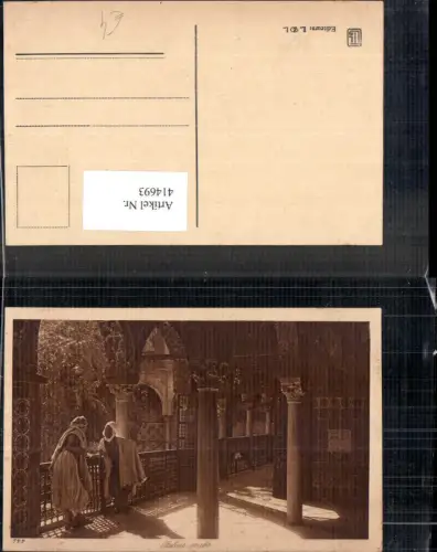 414693,Palais arabe Arabischer Palast Arkaden Typen Volkstypen Afrika