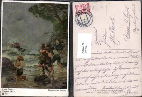 425296,Künstler Ak Hans Toepper Wilhelm Tell Sage pub F. A. Ackermann 609/6083