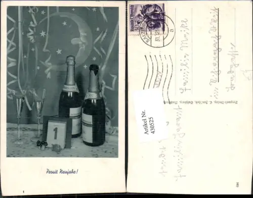 430525,Sekt Flaschen Kalender Sektflöten Prosit Neujahr Alkohol