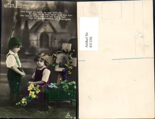 431336,Tod Am Elterngrab Kinder Grab Trauer Spruch Text pub Photochemie 2411/2
