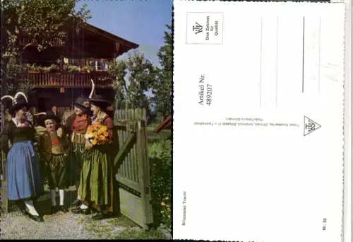 489207,Tirol Brixentaler Tracht Trachten Federhüte