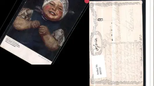 489323,Künstler AK Otto Herschel Kleine Holländerin Tracht pub B.K.W.I. 2361