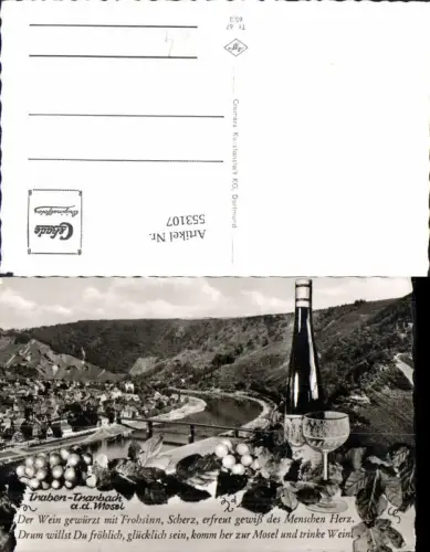 553107,Alkohol Wein Taben Trarbach Glas Mosel