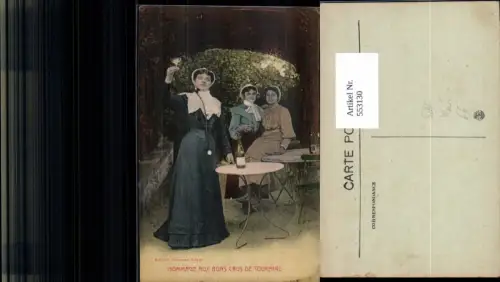 553130,Alkohol Wein Frauen m. Glas Sekt Sektflasche