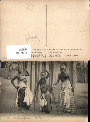 562352,Africa Senegal Schwarze Typen Negrillones Danseuses Tanz natives