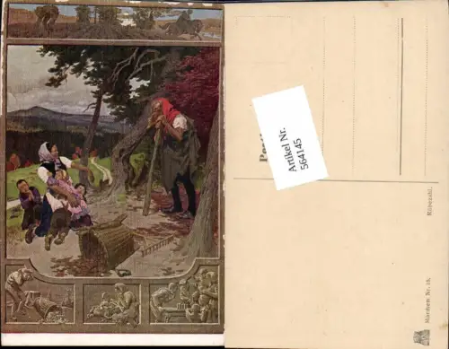 564145,Künstler AK Paul Hey Märchen Rübezahl AK Nr 15